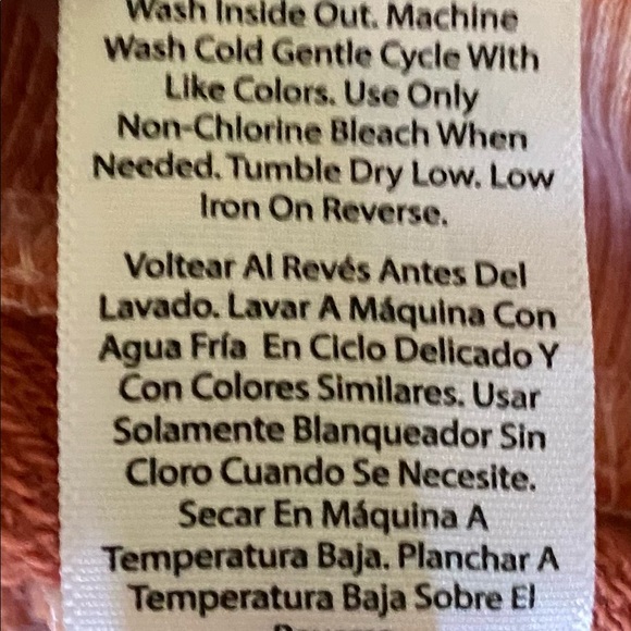 Girls Time and Tru tie dye sweatshirt size small ( 4/6 ) - Picture 7 of 7